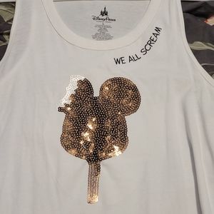 Disney World Exclusive Mickey Ice Cream Tank Top